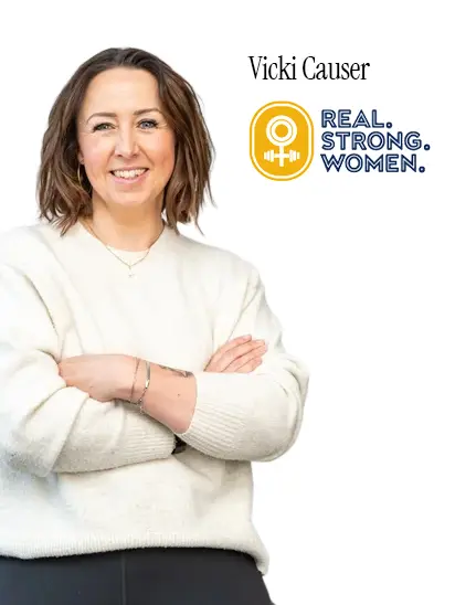 Vicki Causer, founder of Real Strong Women, Not Bad Marketing social media client